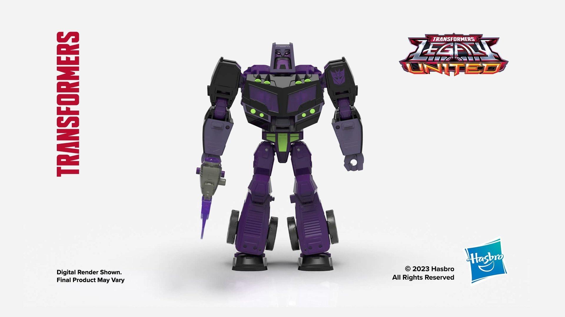 Transformers Legacy United Voyager Class Transformers: Animated Universe Decepticon Motormaster