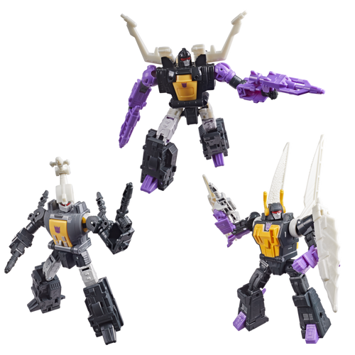 Transformers Studio Series The Transformers: The Movie MTMTE Collection Insecticon Bombshell, Insecticon Shrapnel, & Insecticon Kickback