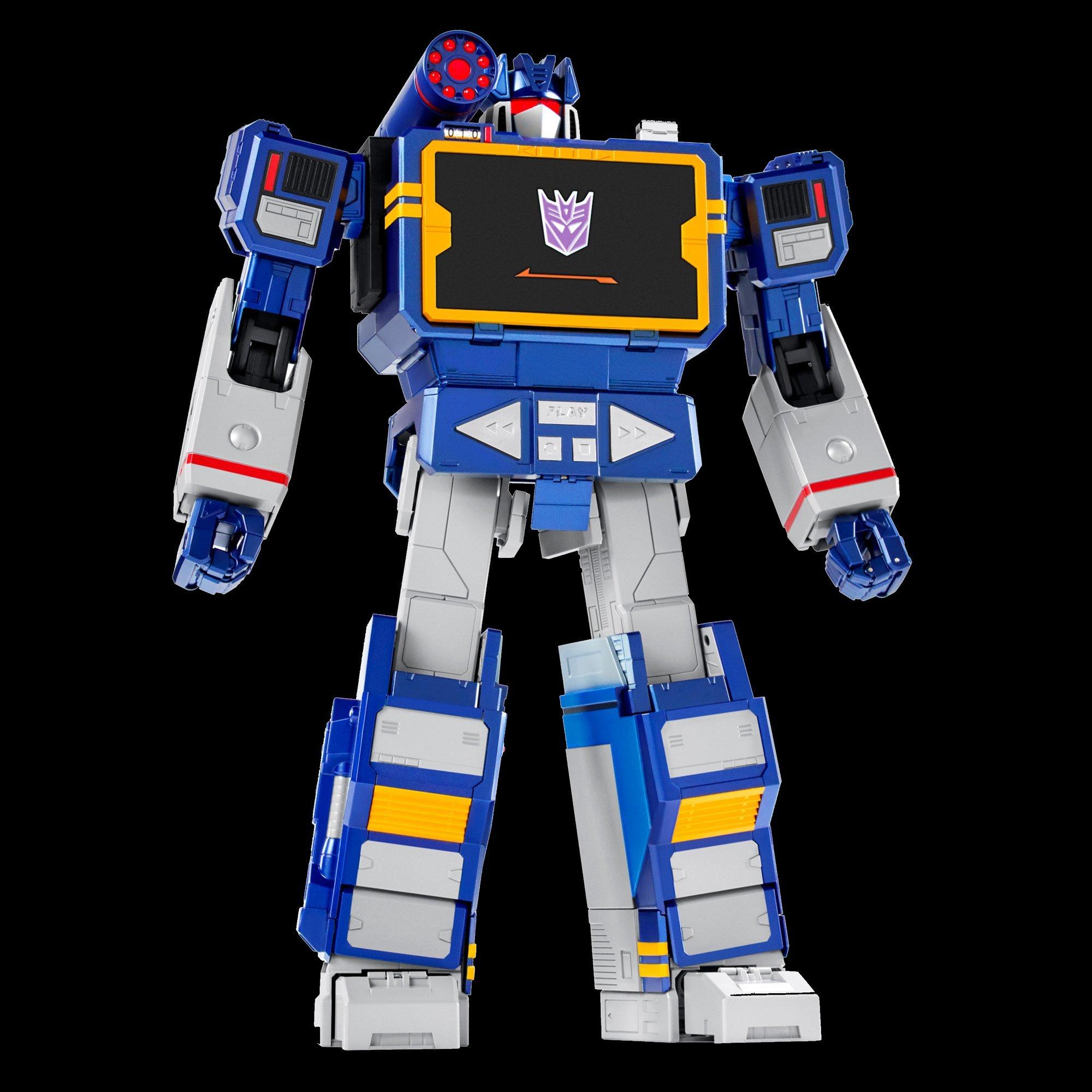 Transformers G1 Flagship Soundwave Auto-Converting Robot by Robosen